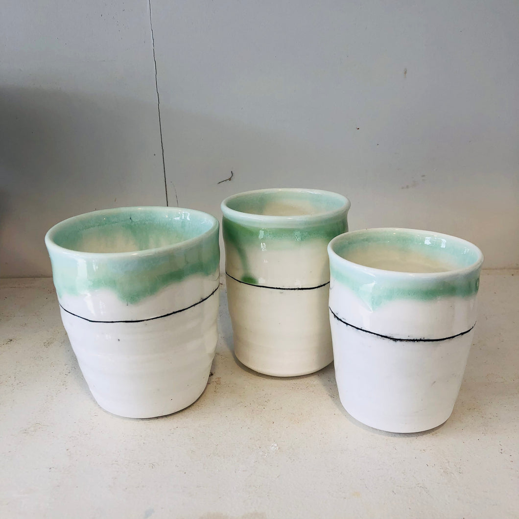 Lined Porcelain Beaker